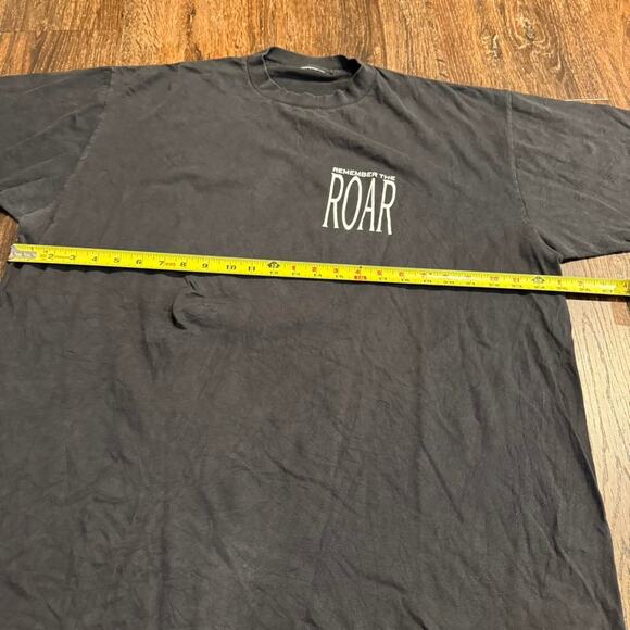 1994 Chicago Blackhawks Stadium T-Shirt “Remember The Roar” Faded Single Stitch - Picture 8 of 8